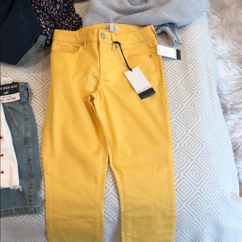 Yellow jeans